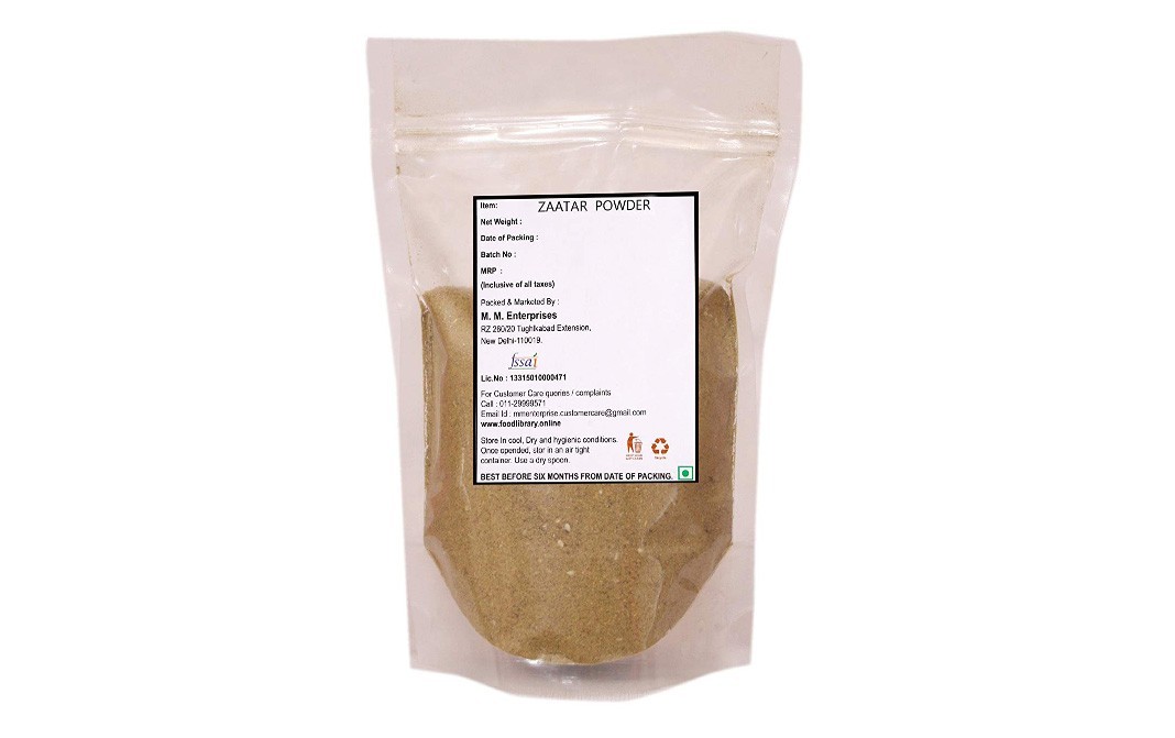Food Library Zaatar Powder    Pack  200 grams